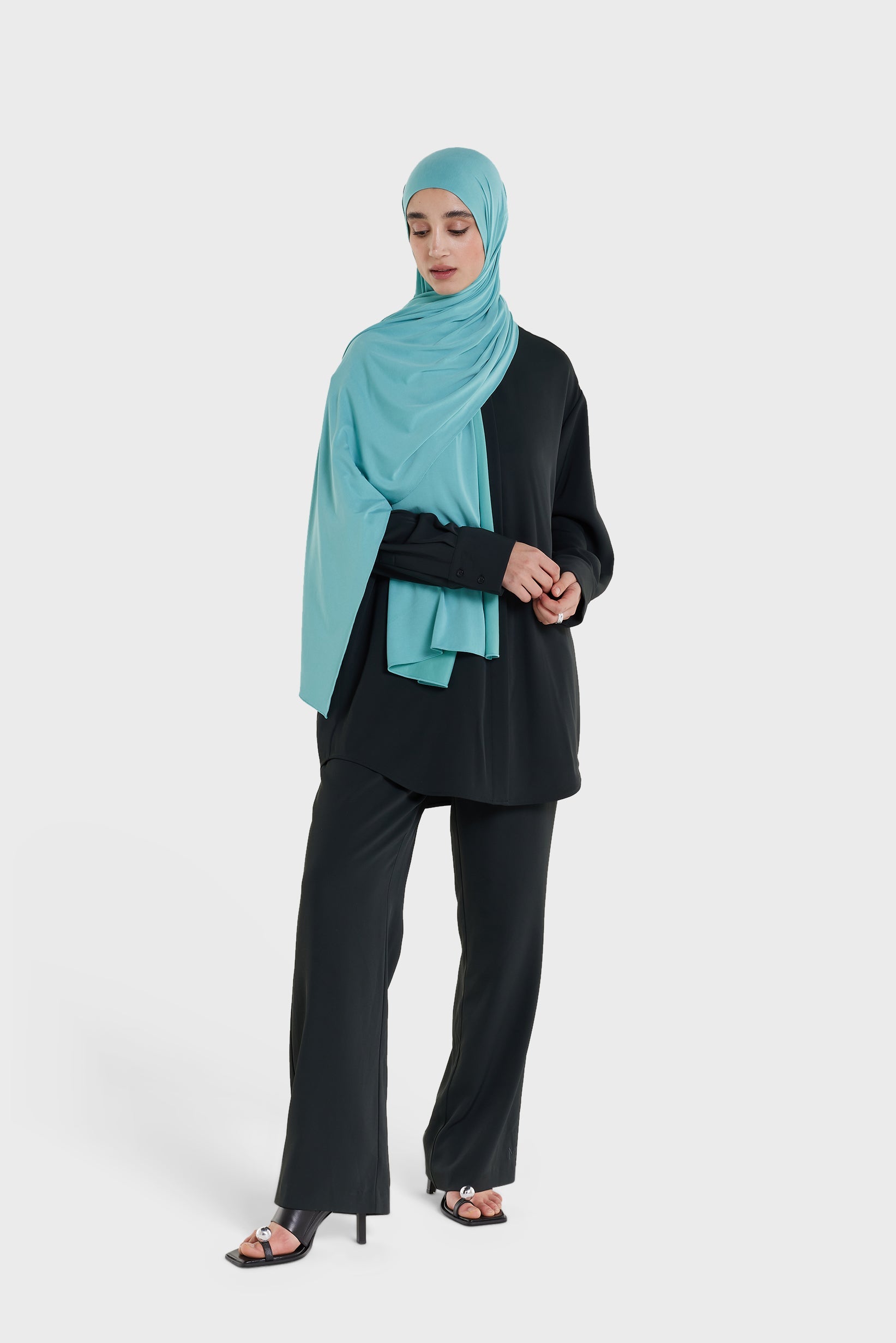 Straight Pants | Black