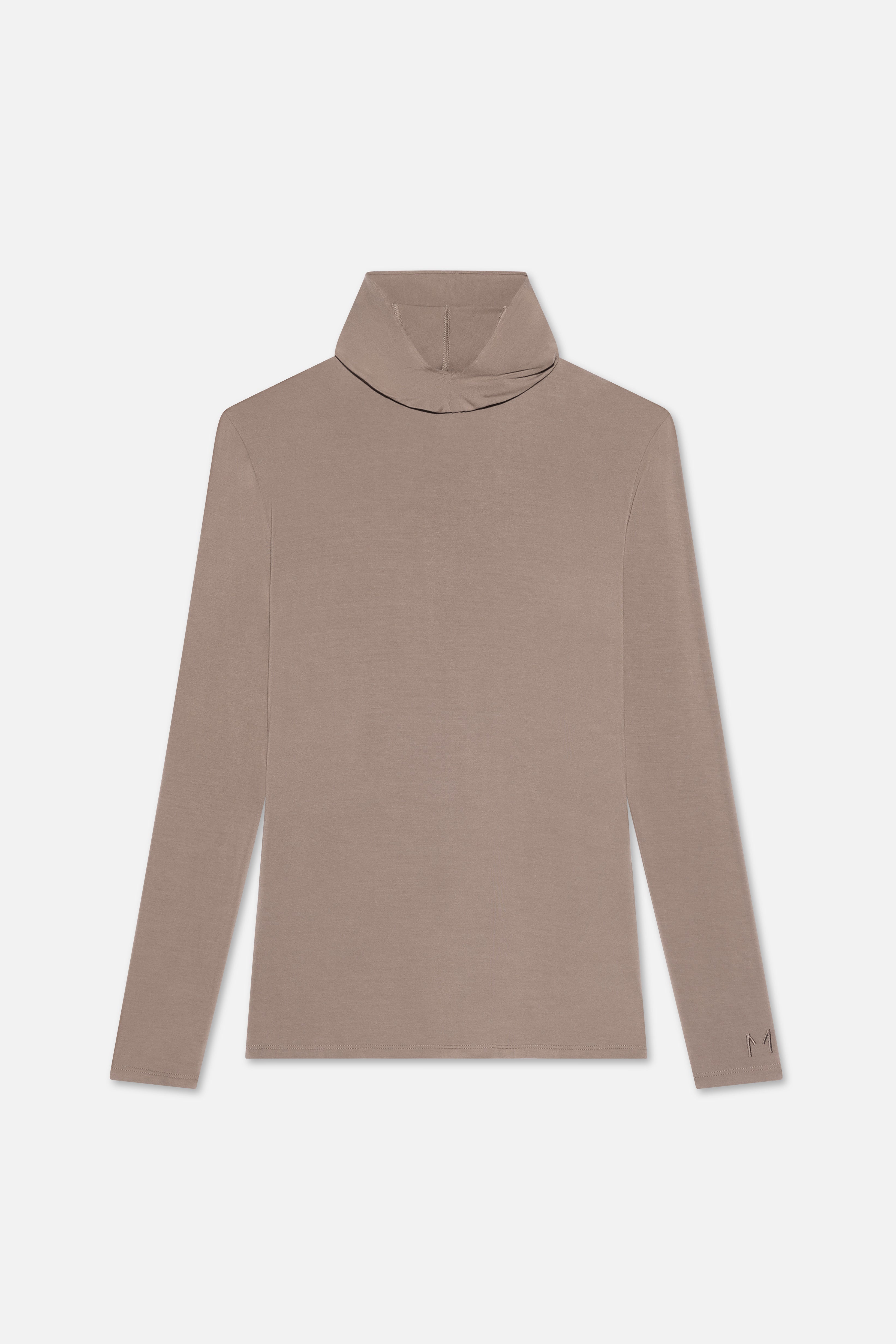 Bamboo Hijab Top | Khaki