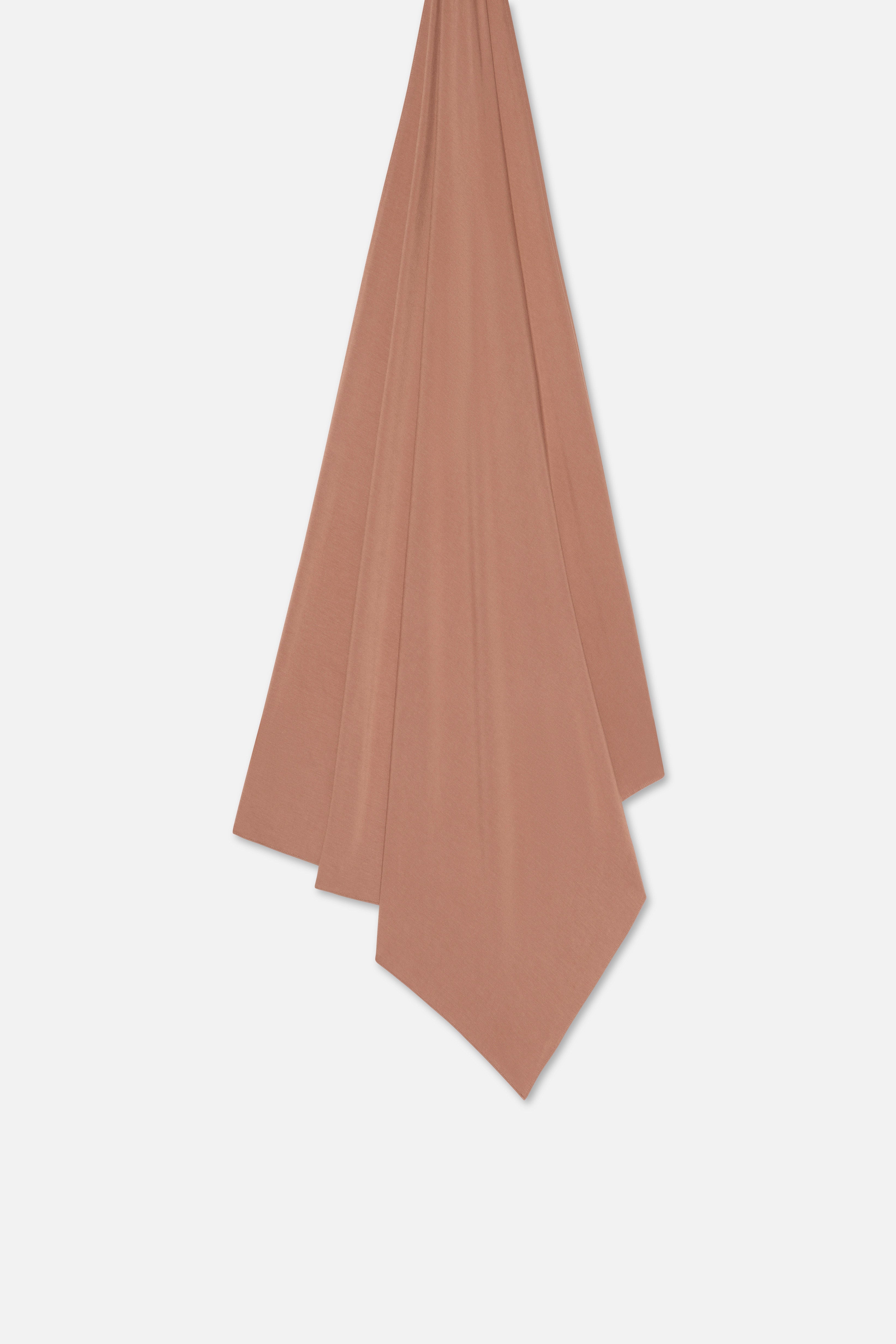 Bamboo Jersey Scarf | Red Copper