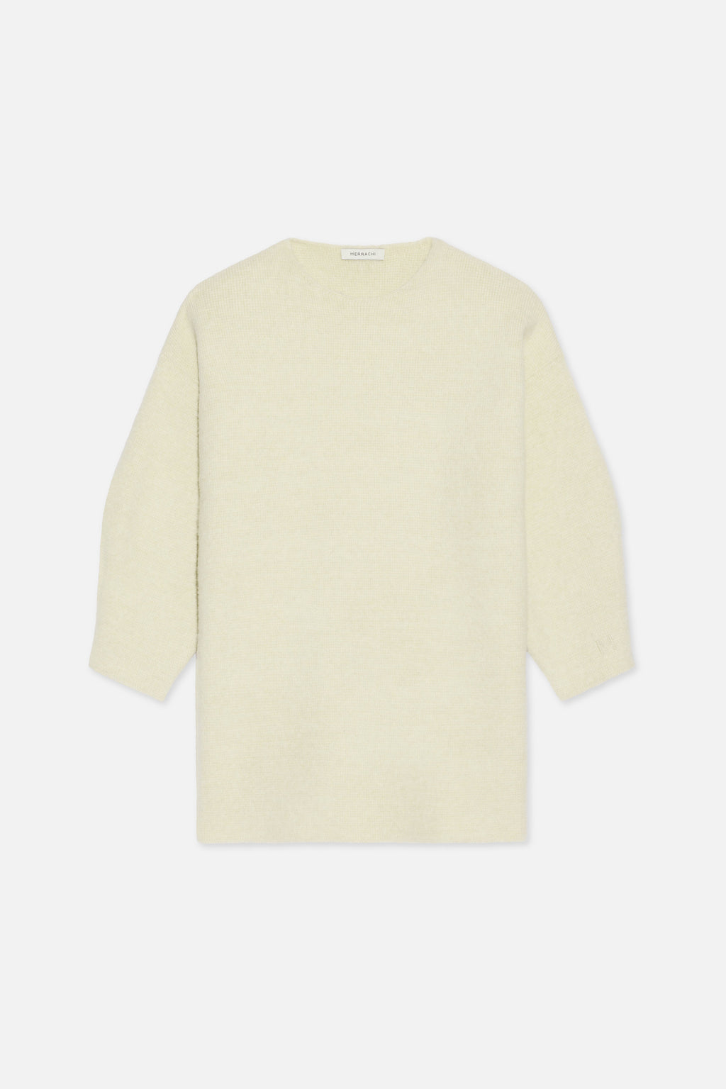 Brushed Knit Sweater | Cloud White