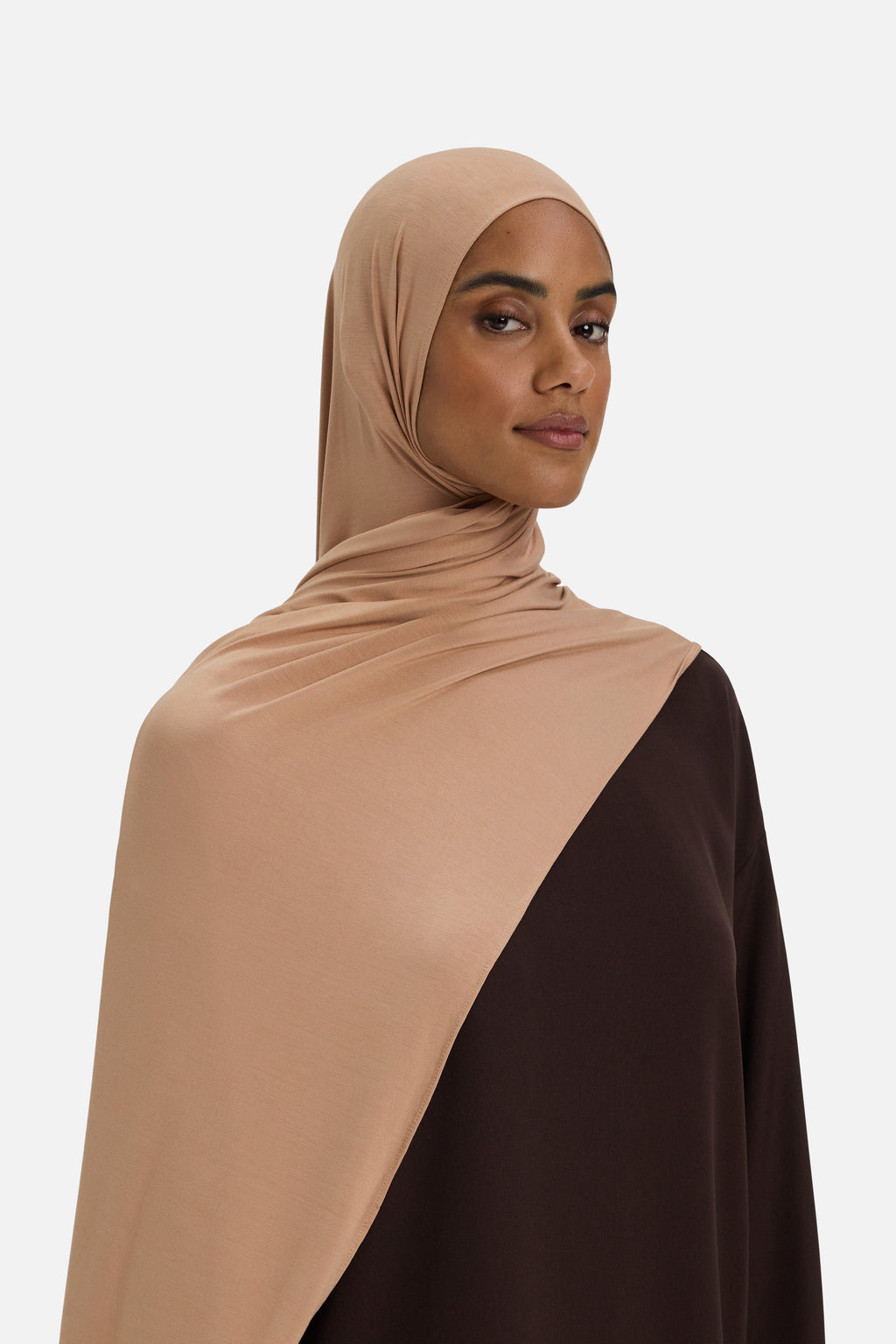 Bamboo Jersey Scarf | Burnt Caramel