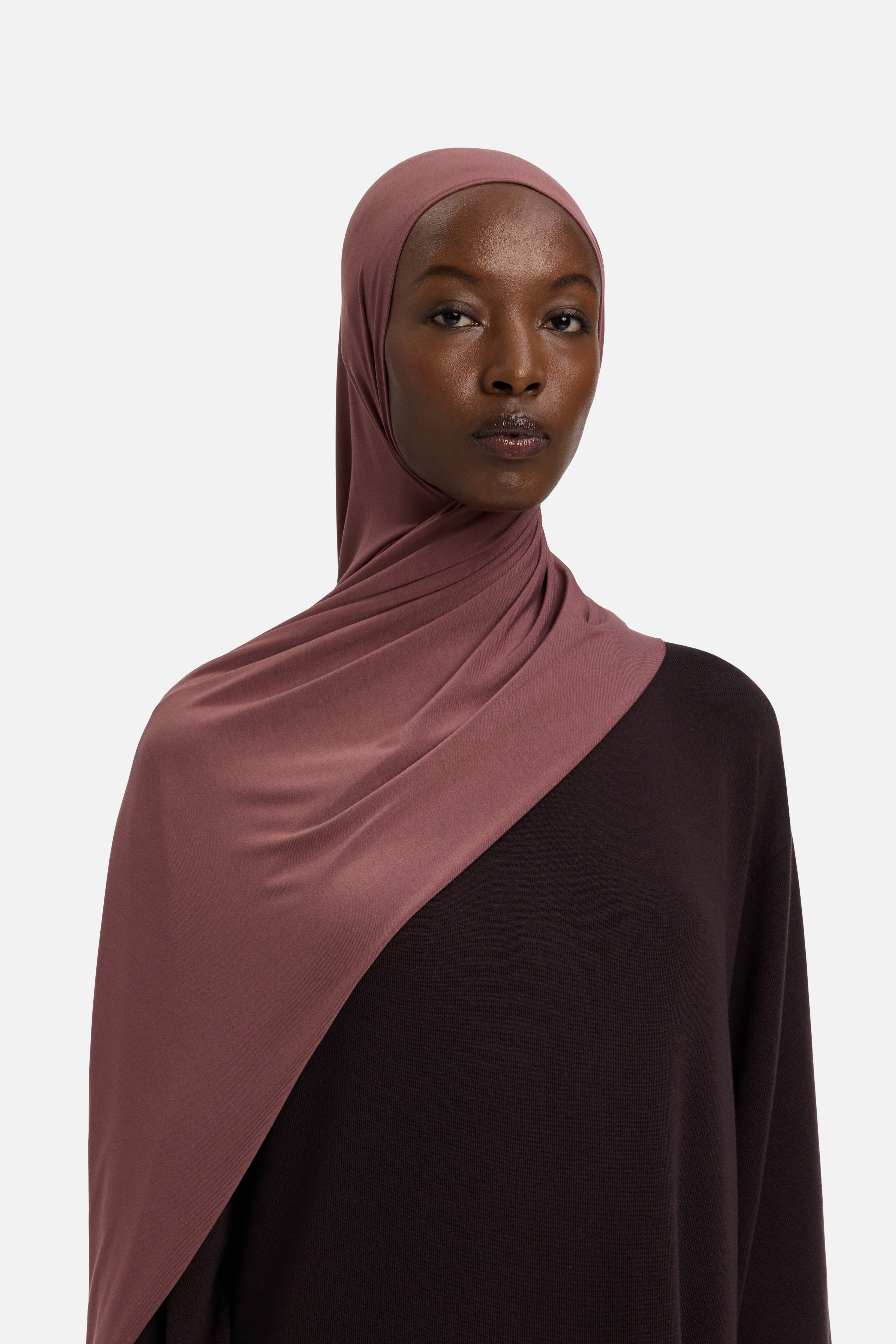 Bamboo Jersey Scarf | Burnt Red
