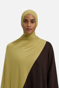 Bamboo Jersey Scarf | Dark Pistachio