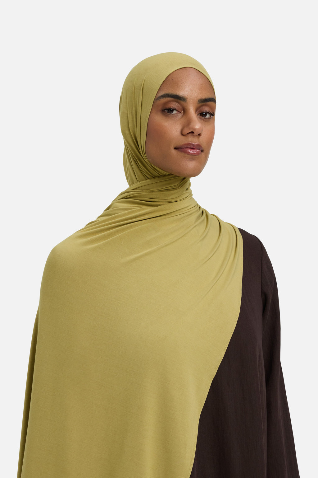 Bamboo Jersey Scarf | Dark Pistachio