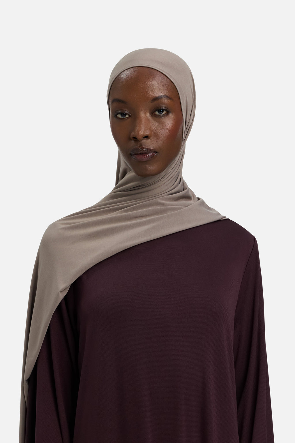 Bamboo Jersey Scarf | Milky Cacao