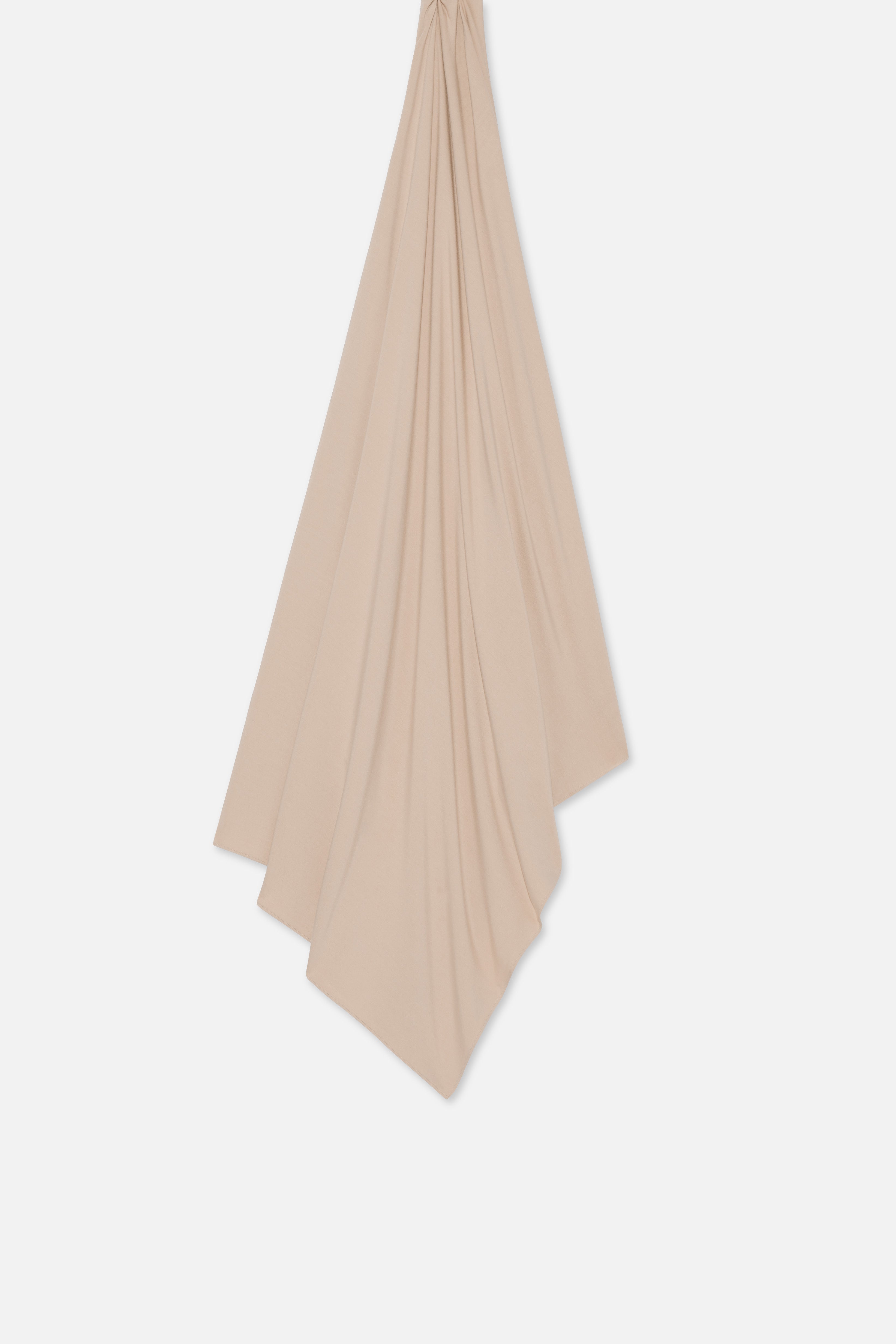 Bamboo Jersey Scarf | Nougat