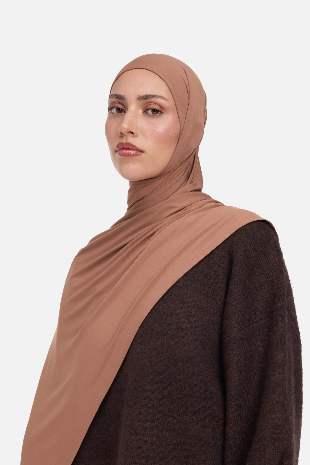 Bamboo Jersey Scarf | Red Copper