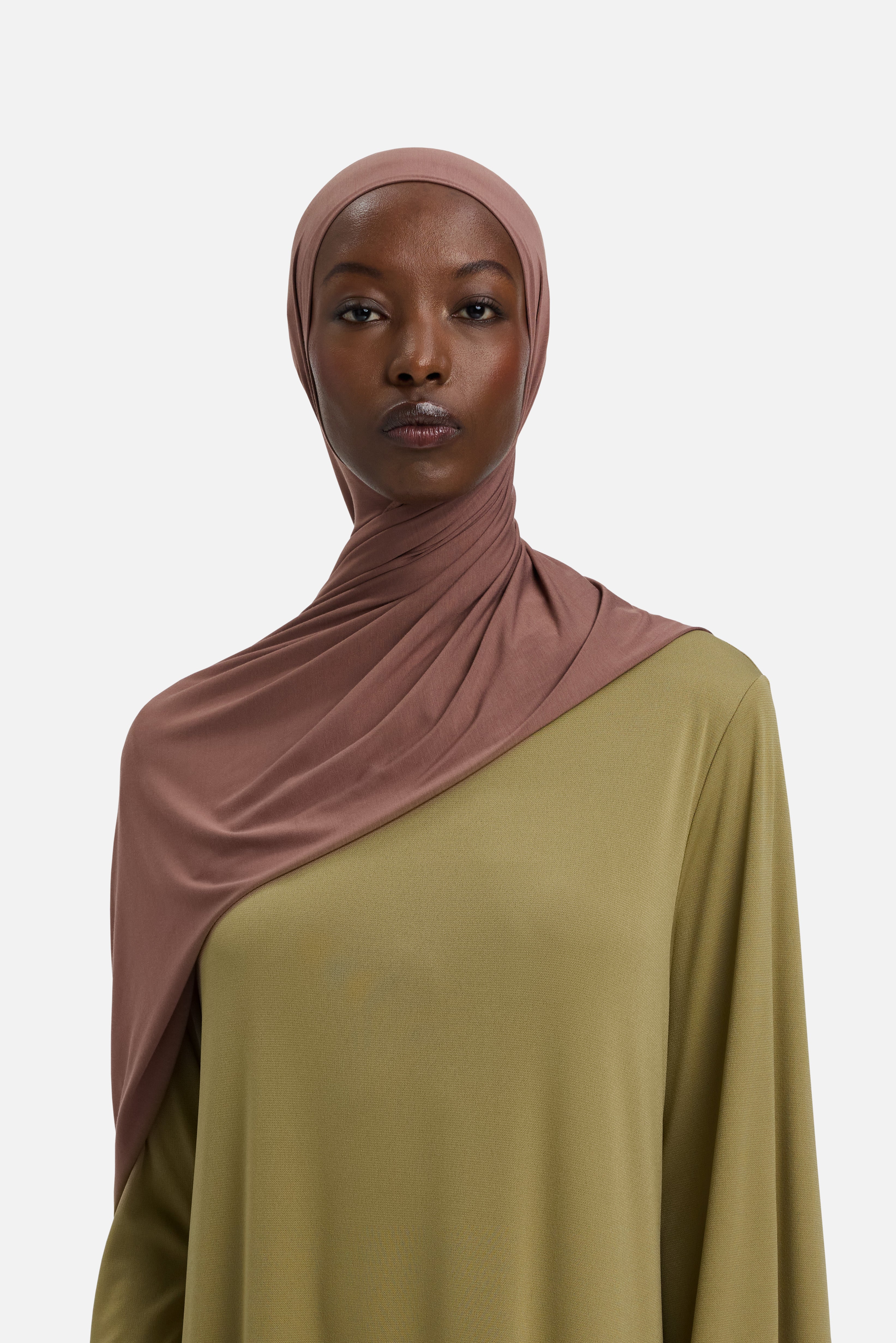 Bamboo Jersey Scarf | Terracotta