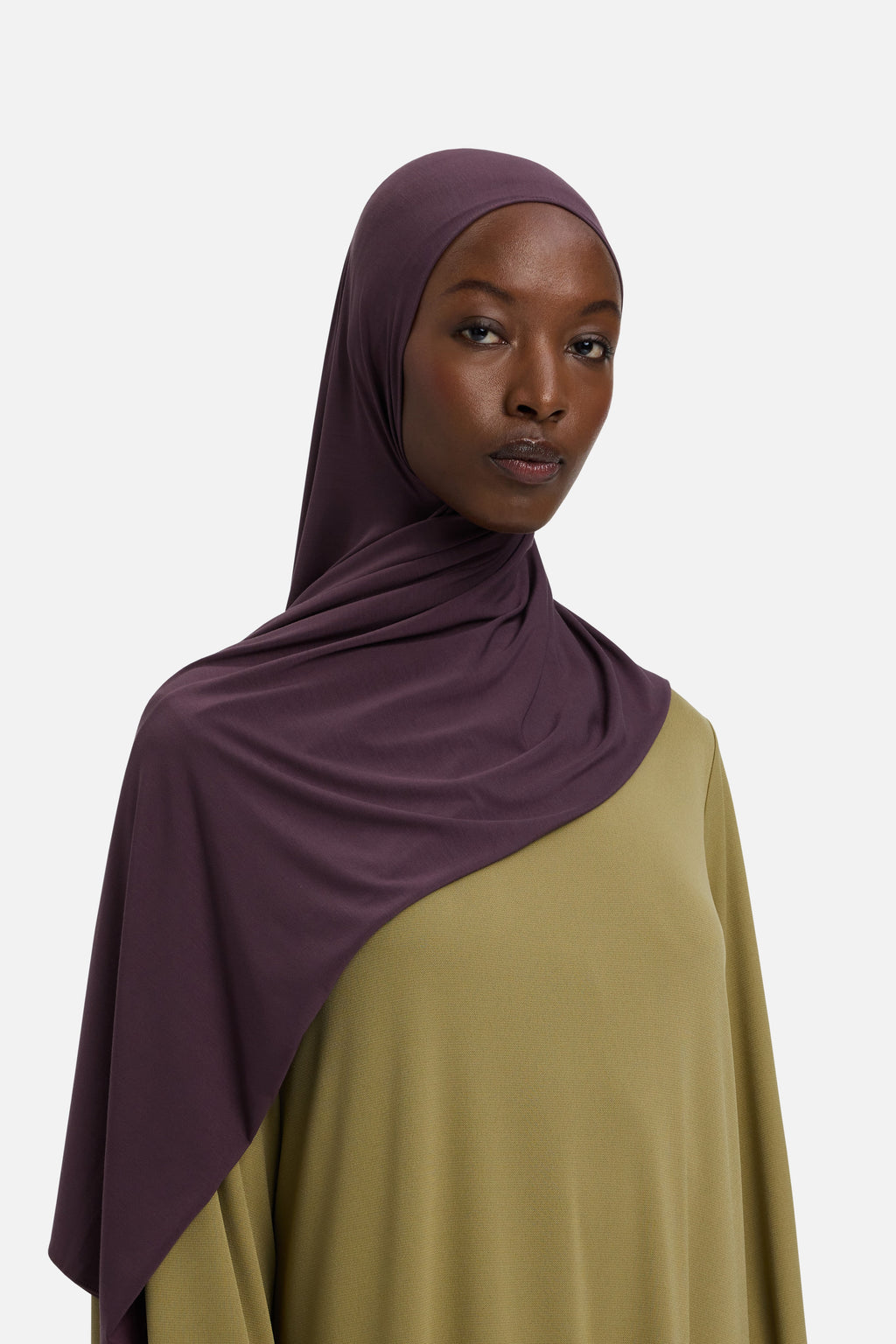 Bamboo Jersey Scarf | Vintage Purple