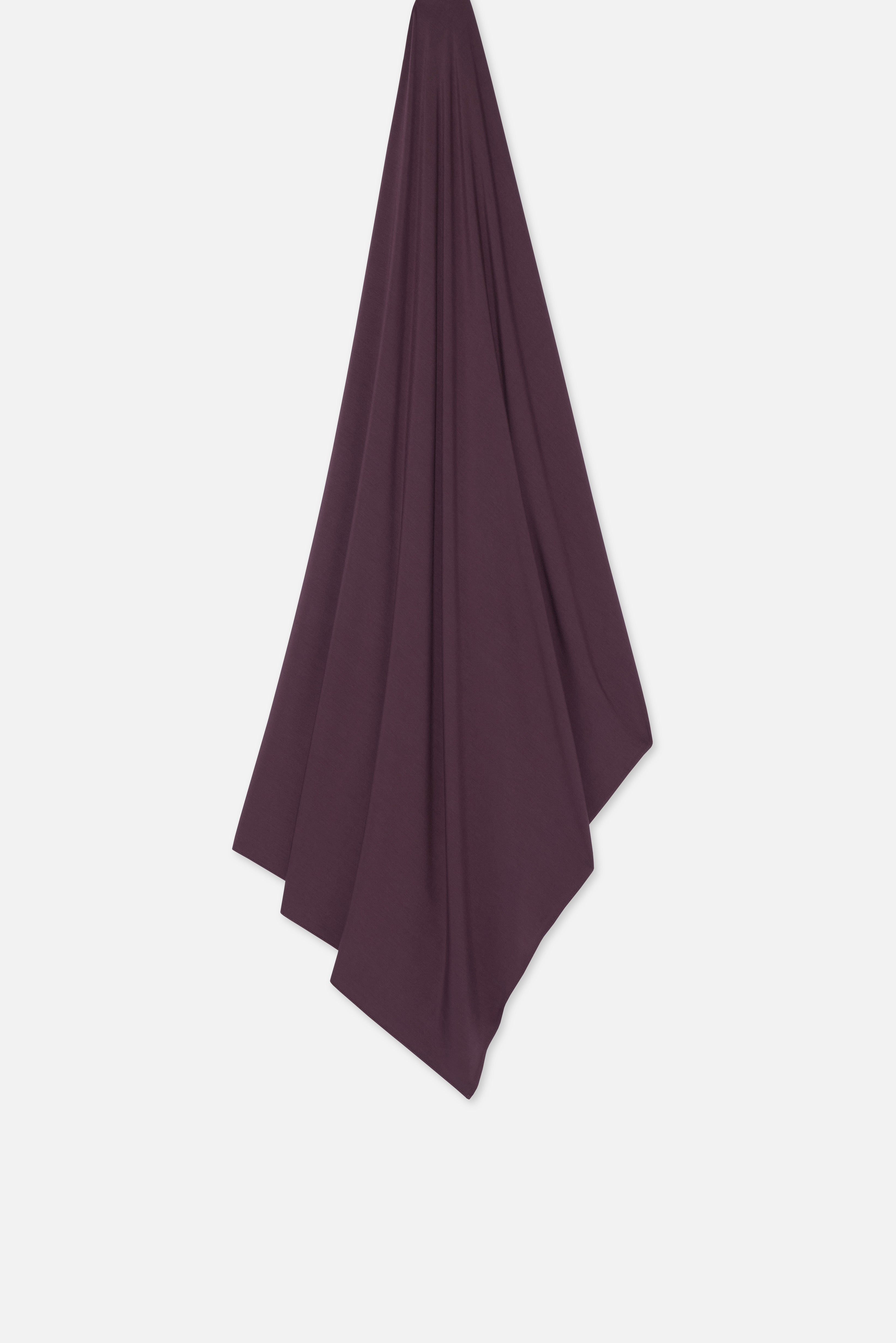 Bamboo Jersey Scarf | Vintage Purple