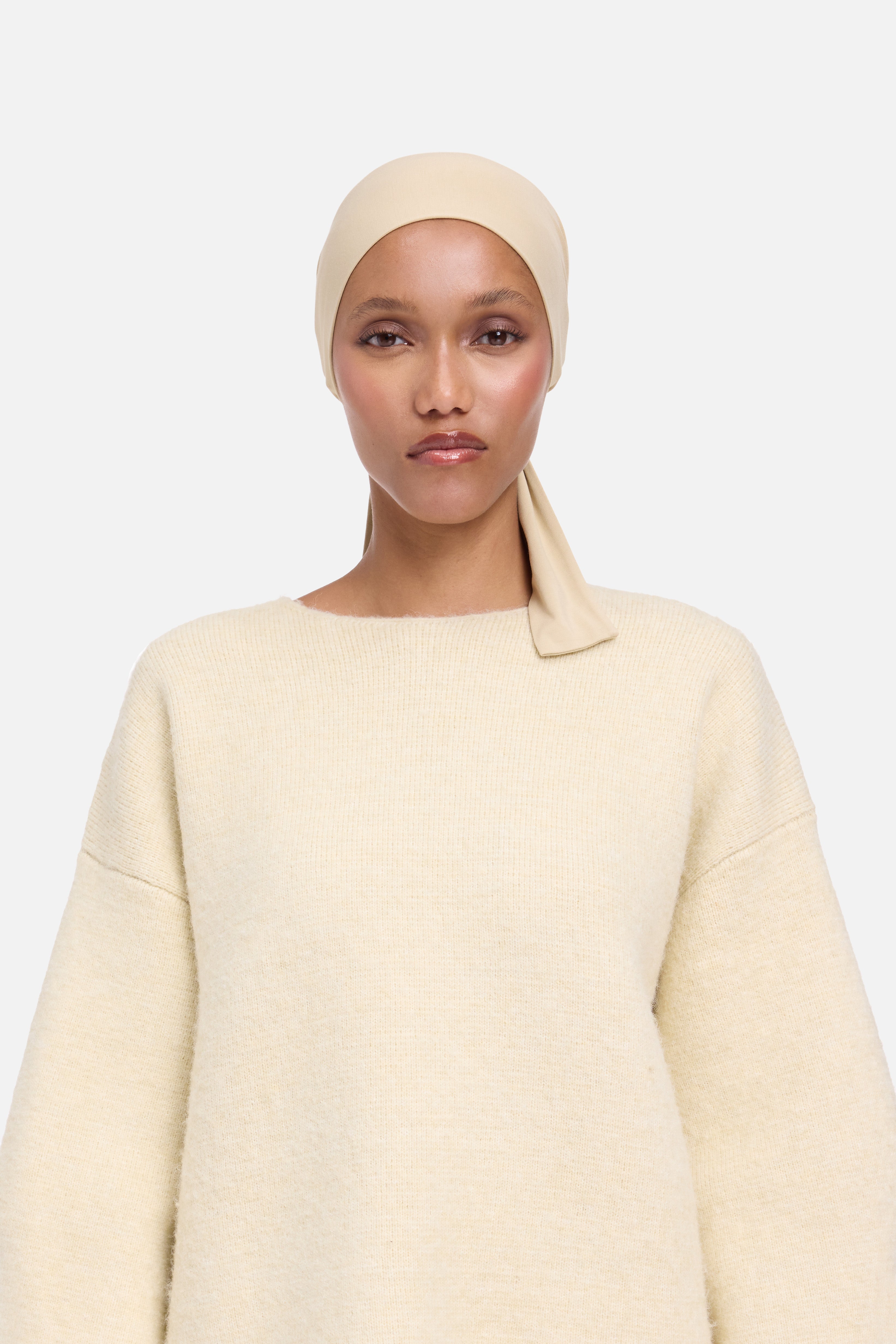 Bamboo Tied Underscarf | Desert Clay