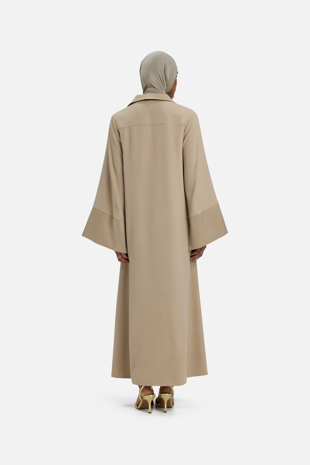 Kaftan Dress Short | Mocha