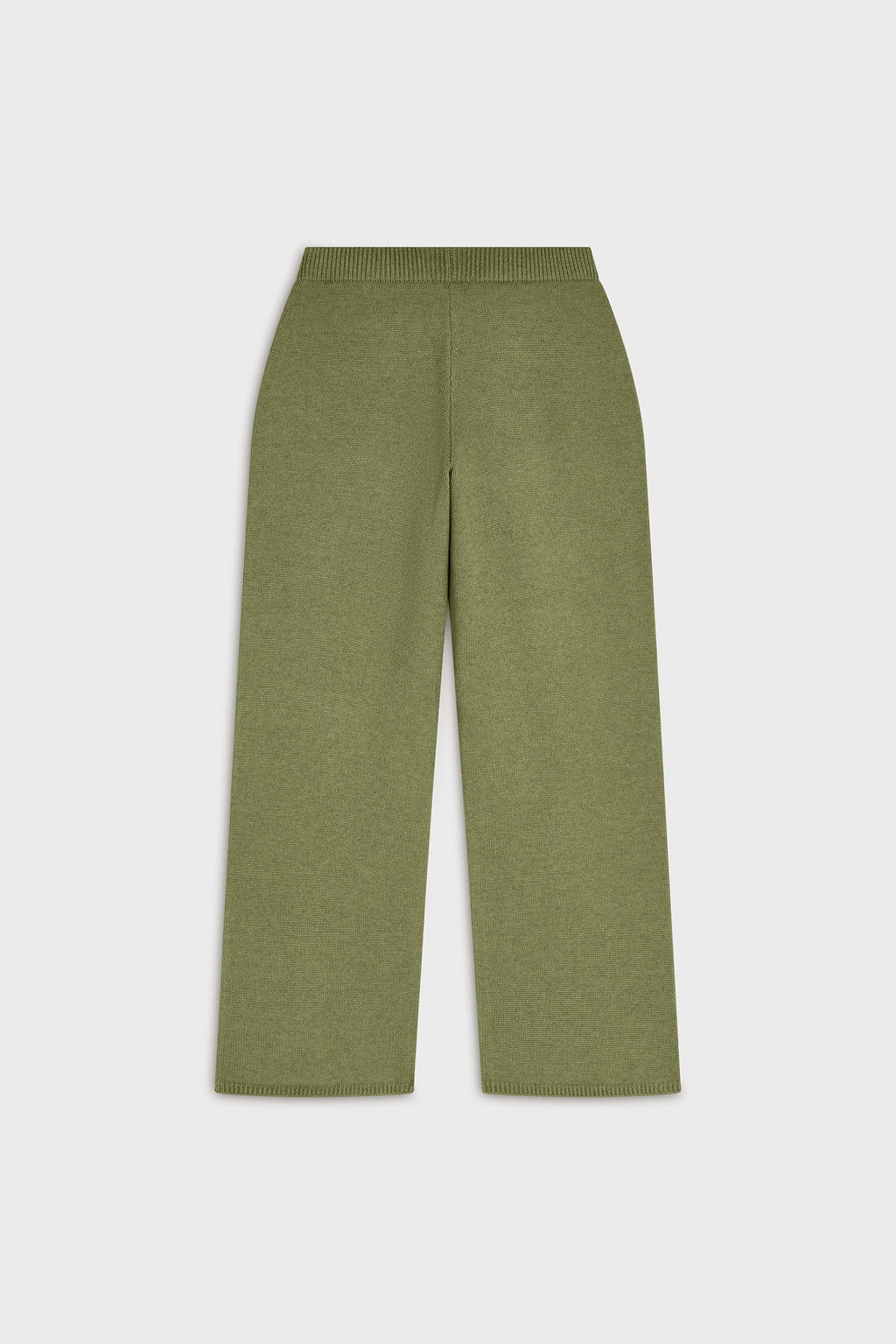 Knitted Straight Pants | Leaf