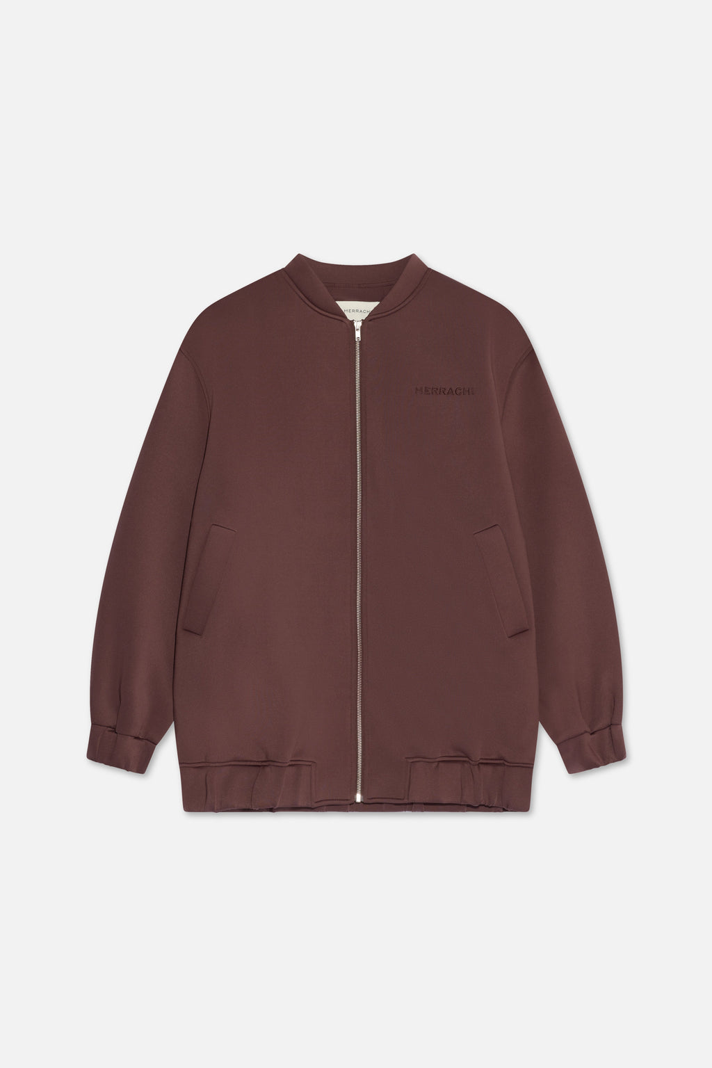 Neoprene Bomber | Dark Cherry