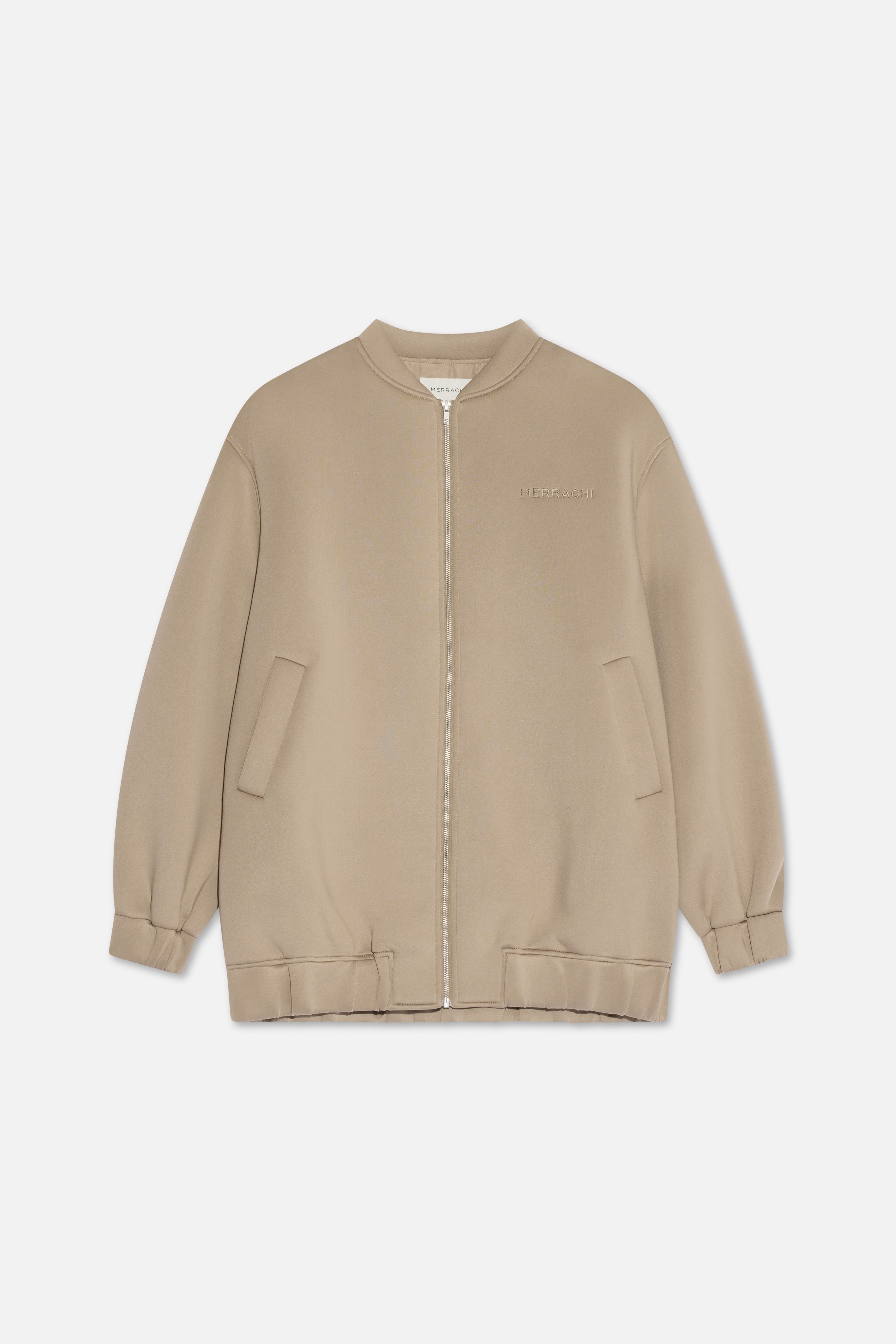 Neoprene Bomber | Khaki