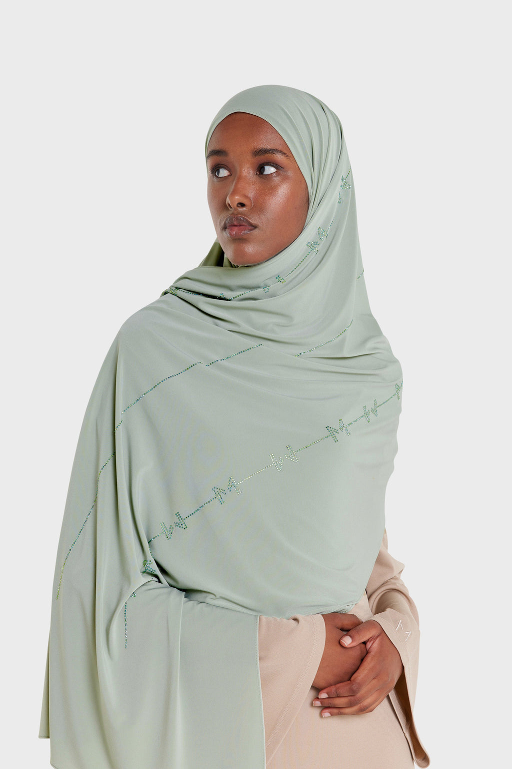 The Stripes - Premium Jersey | Misty Green