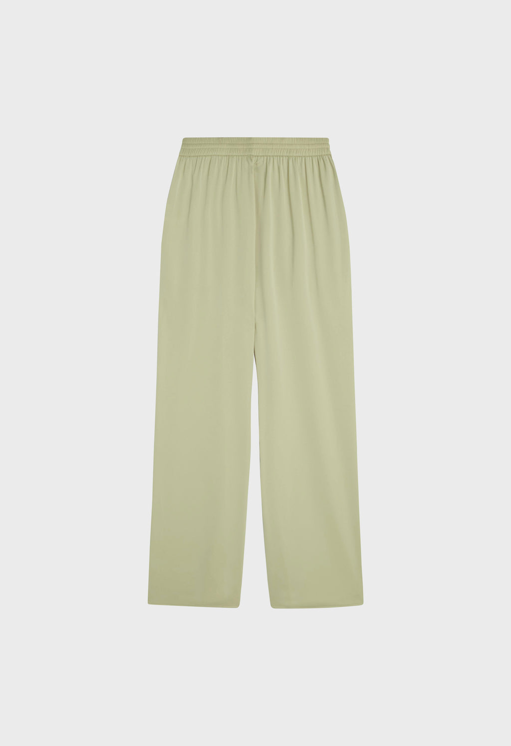 Satin Pants | Soft Khaki