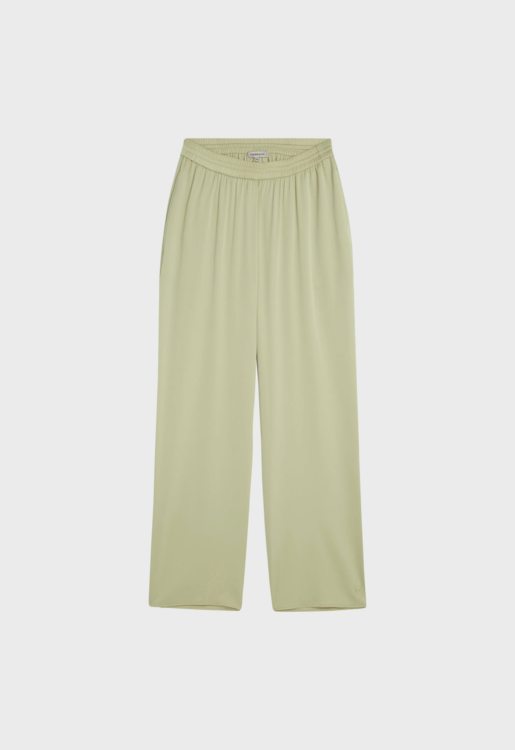 Satin Pants | Soft Khaki