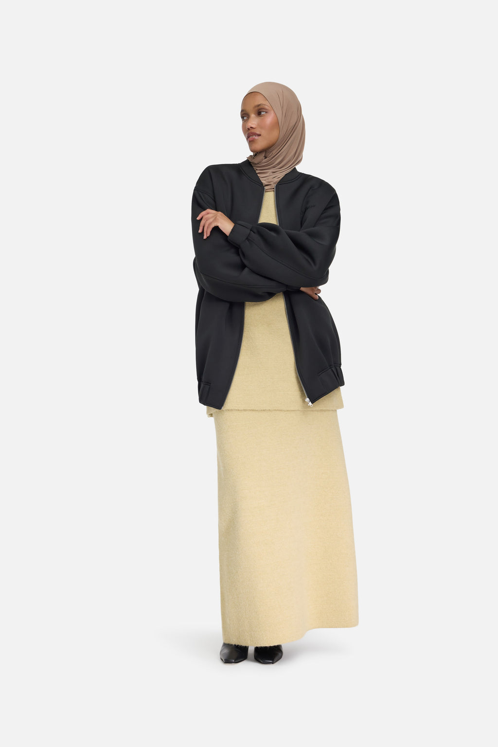 Neoprene Bomber | Black