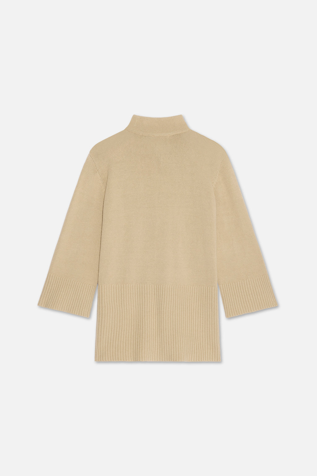 Ribbed Knit Sweater | Khaki