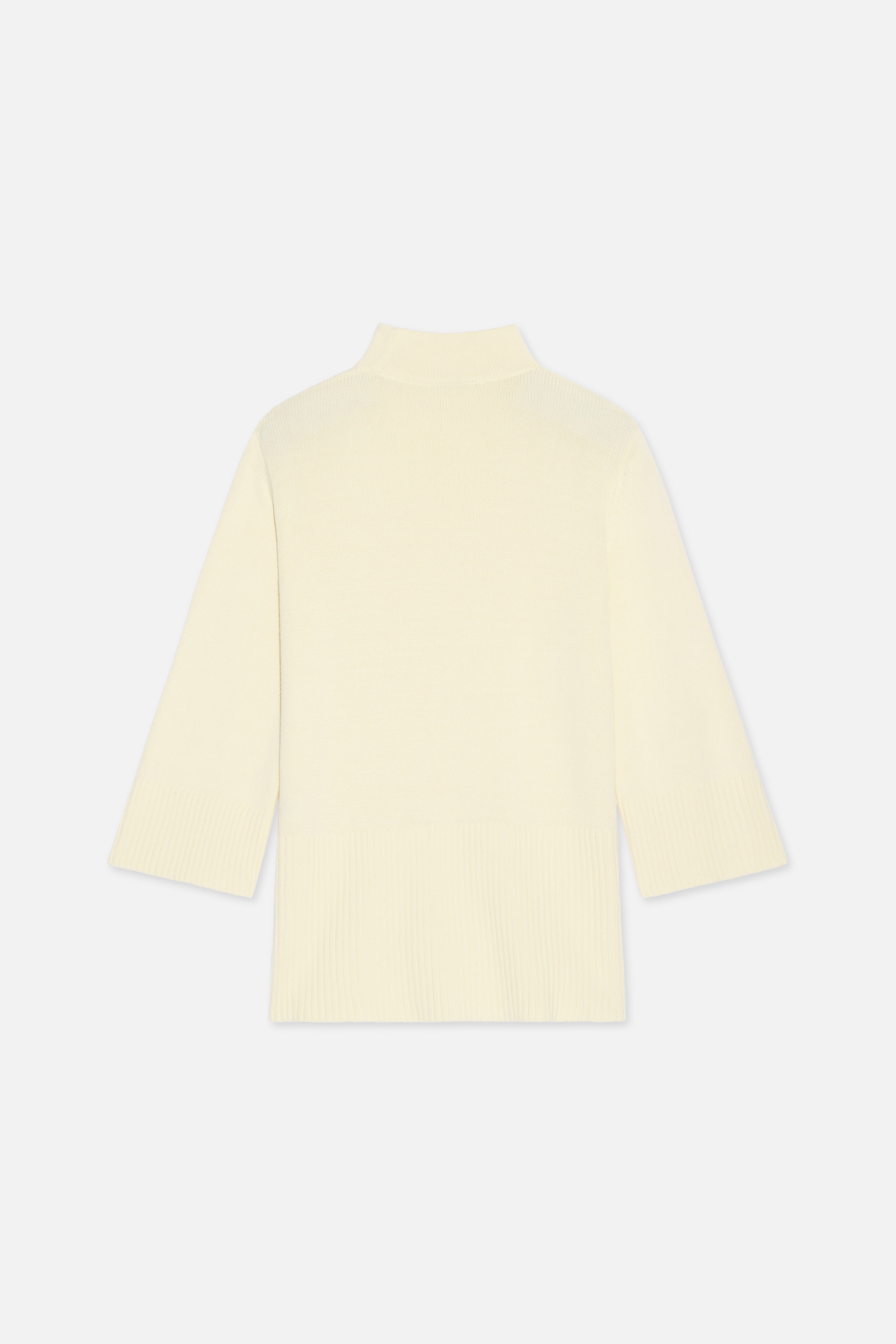 Ribbed Knit Sweater | Porcelain