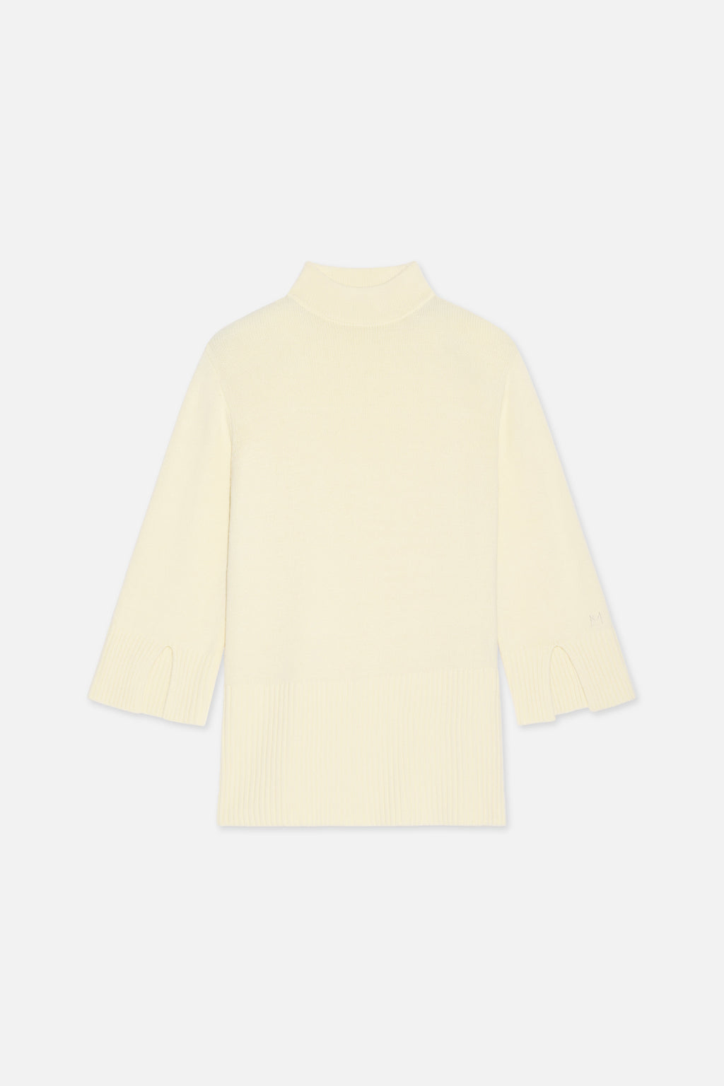 Ribbed Knit Sweater | Porcelain