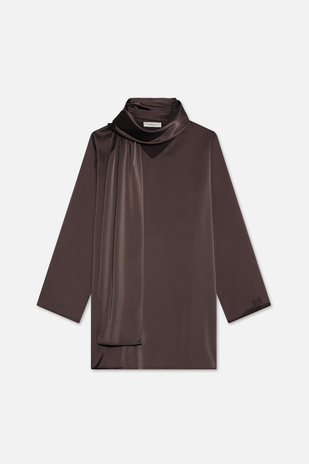 Shawl Shirt | Dark Brown