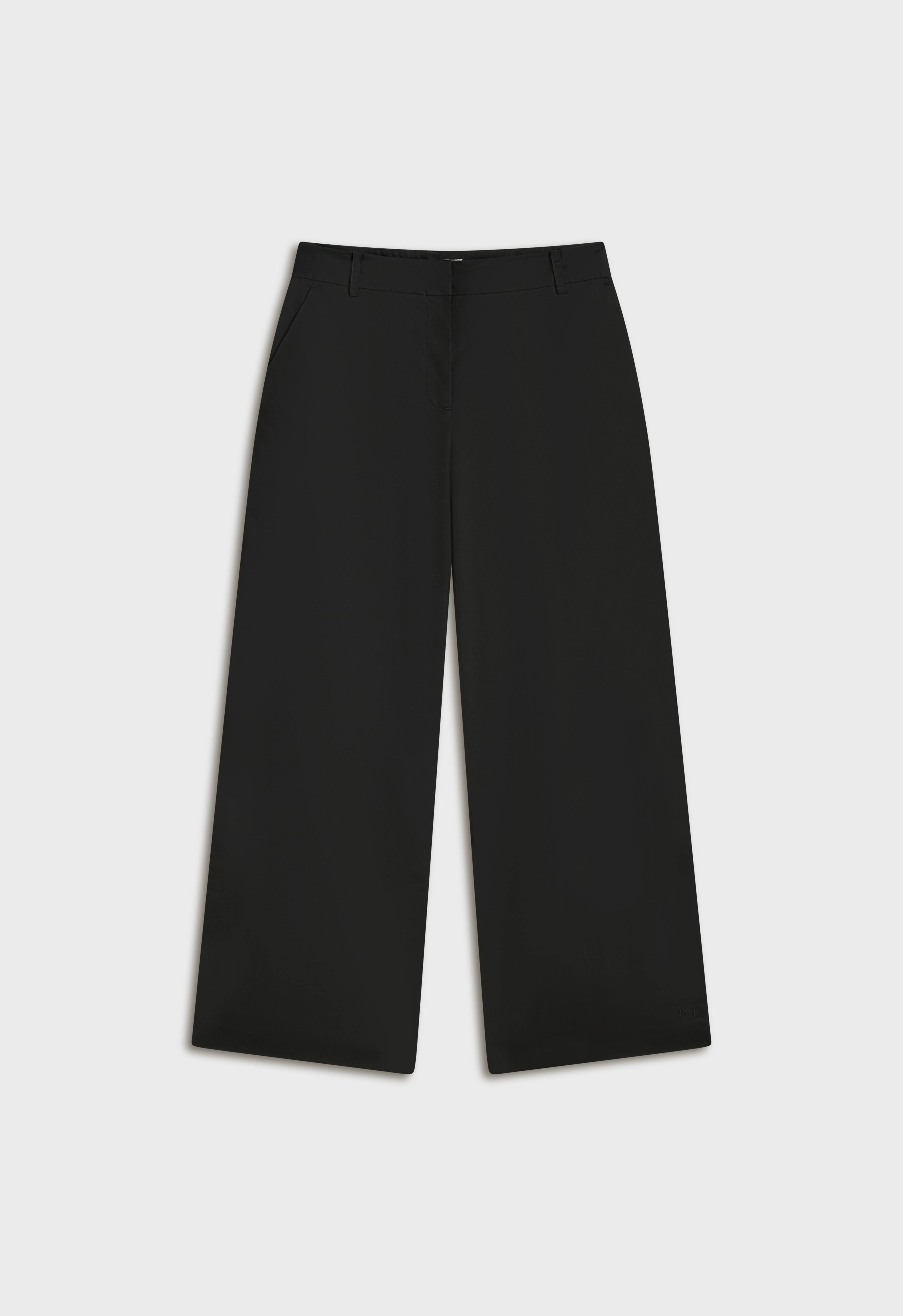 Poplin Pants | Black