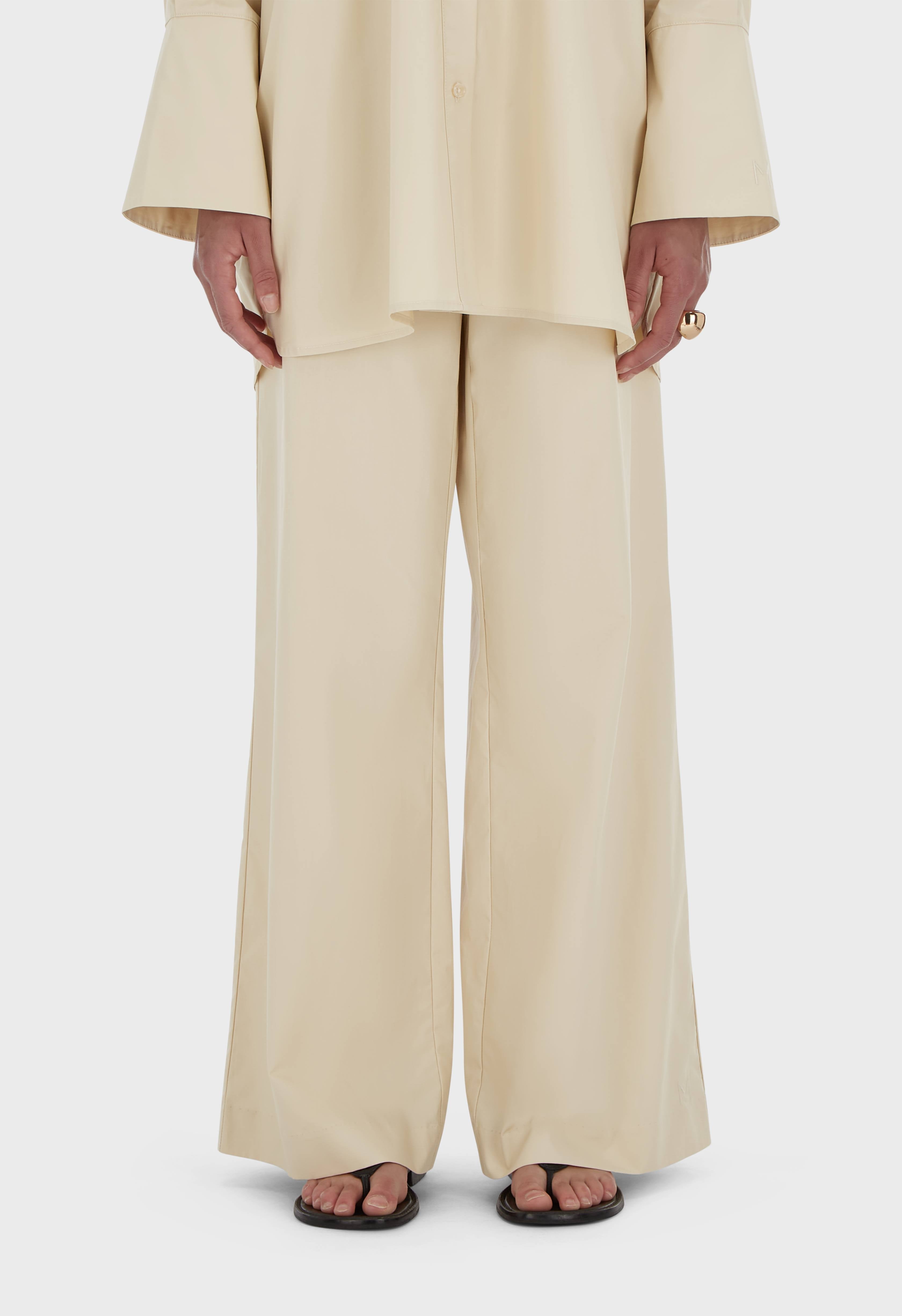 Poplin Pants | Brown Rice