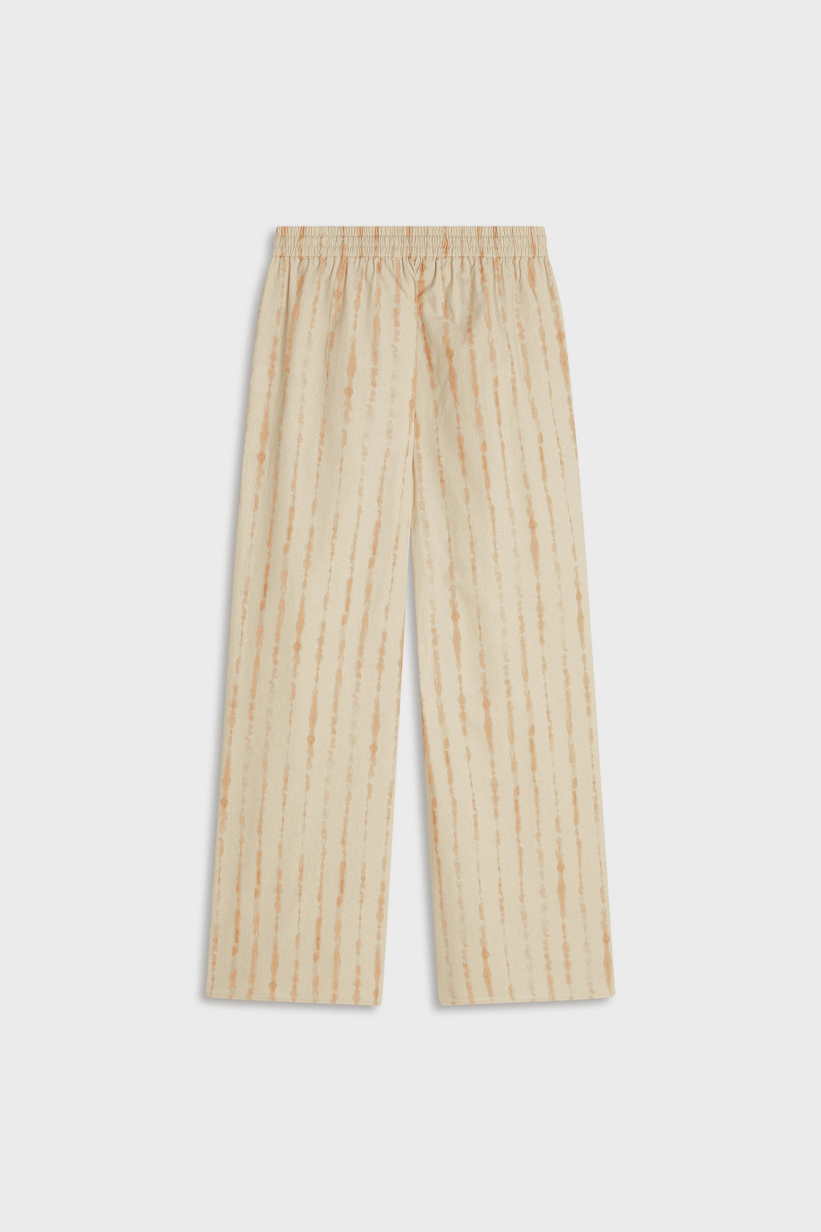 Shibori Pants | Beige Rose