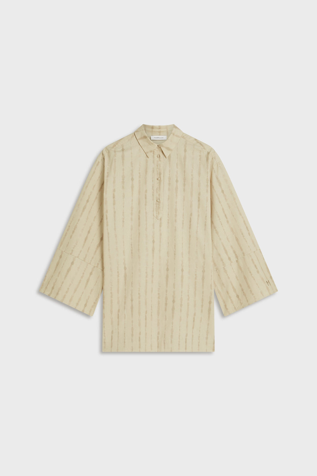 Shibori Top | Brown Rice