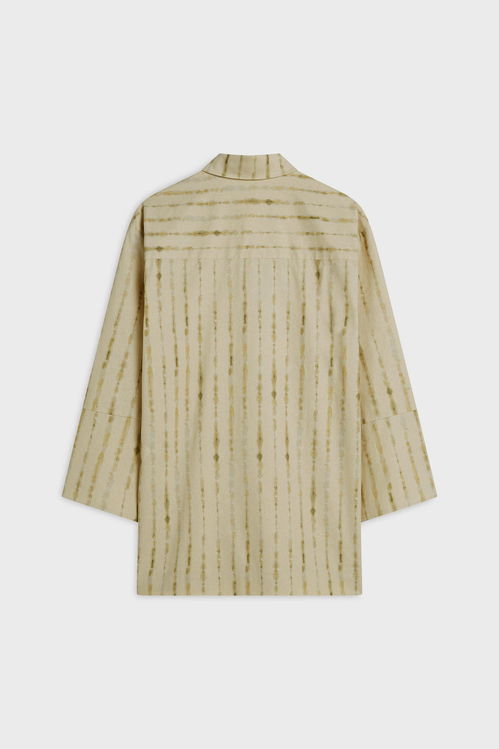 Shibori Top | Soft Khaki