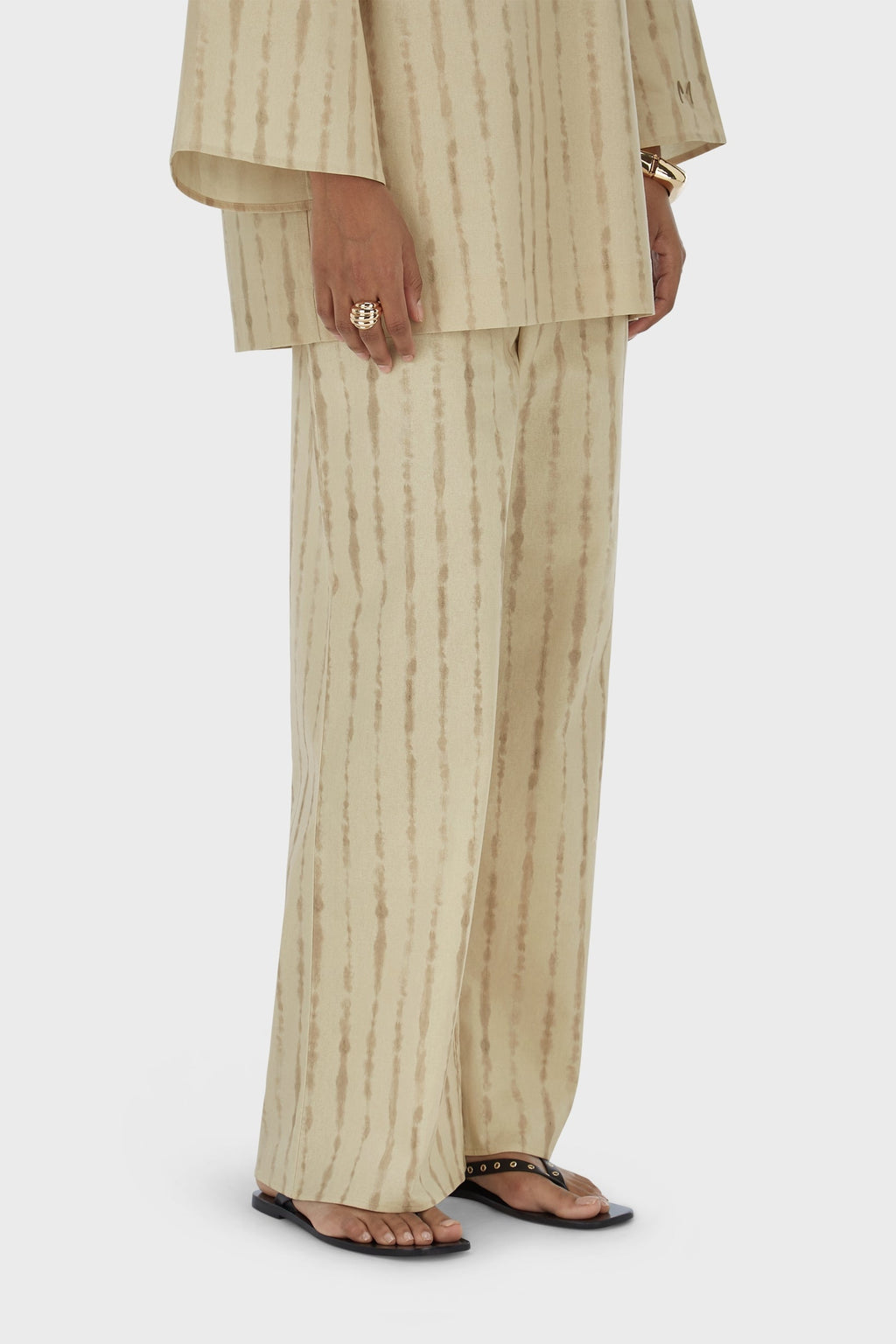 Shibori Pants | Brown Rice