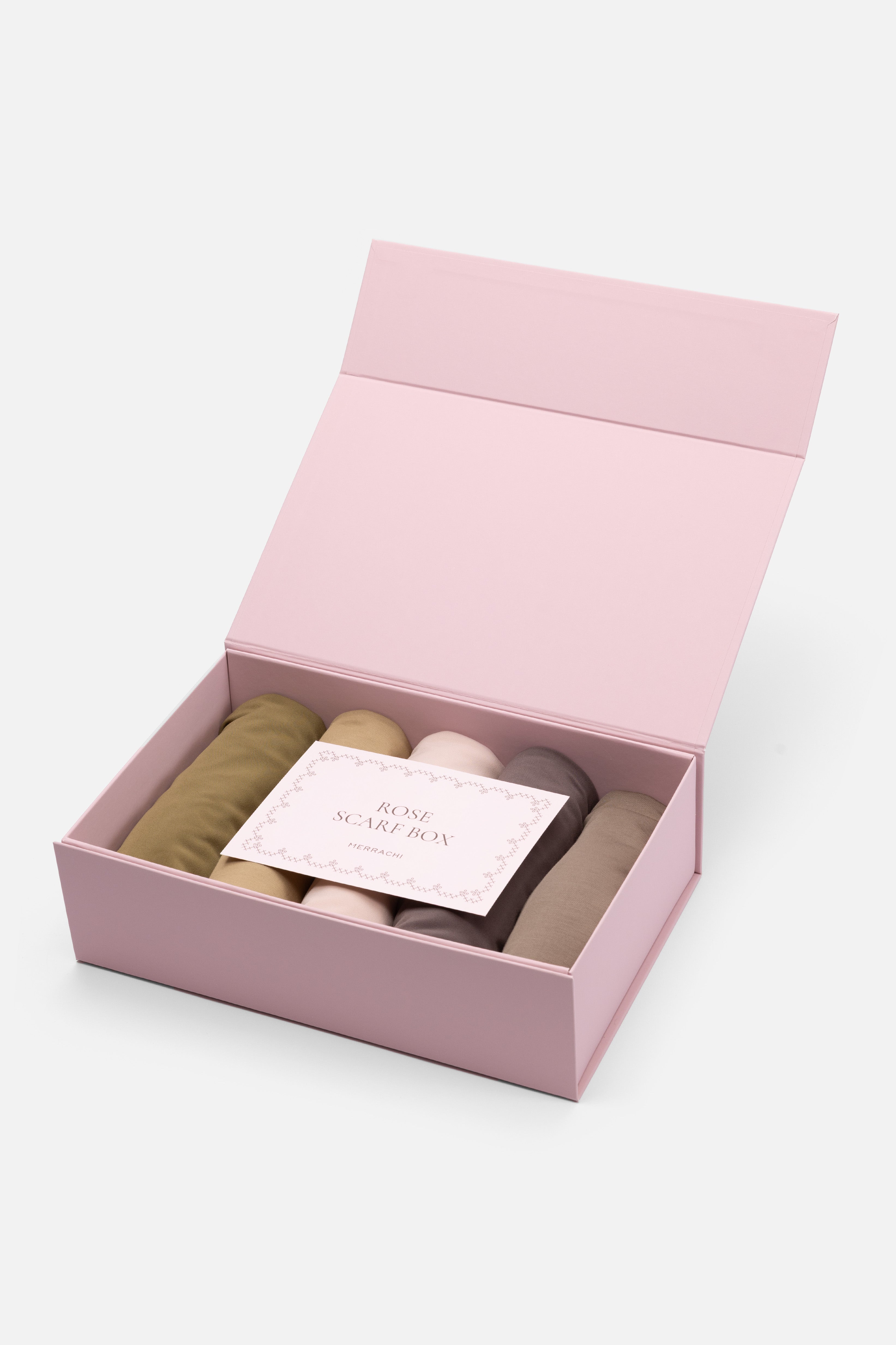Rose Limited Edition Scarf Gift Box | Multi Color
