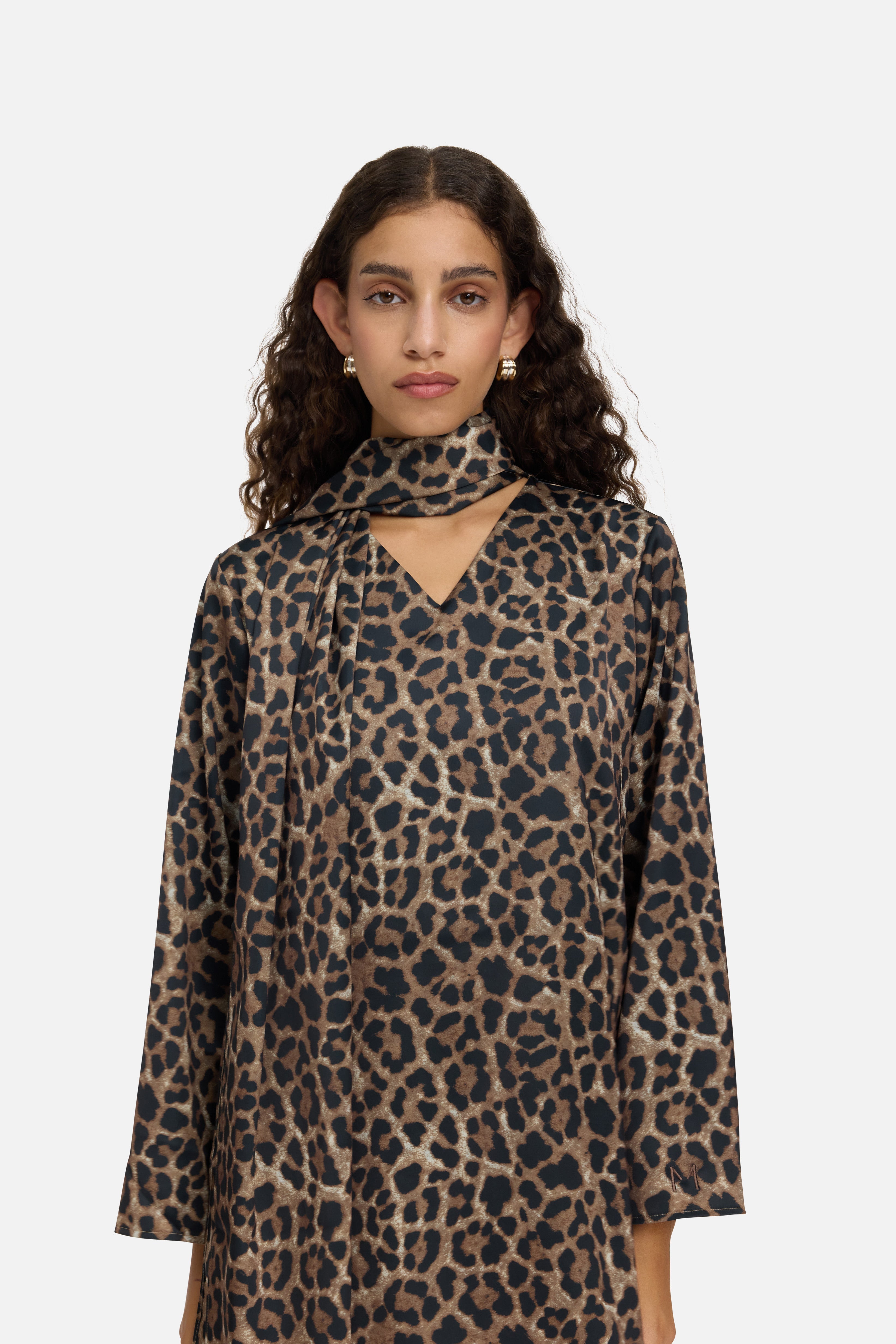 Shawl Shirt | Leopard