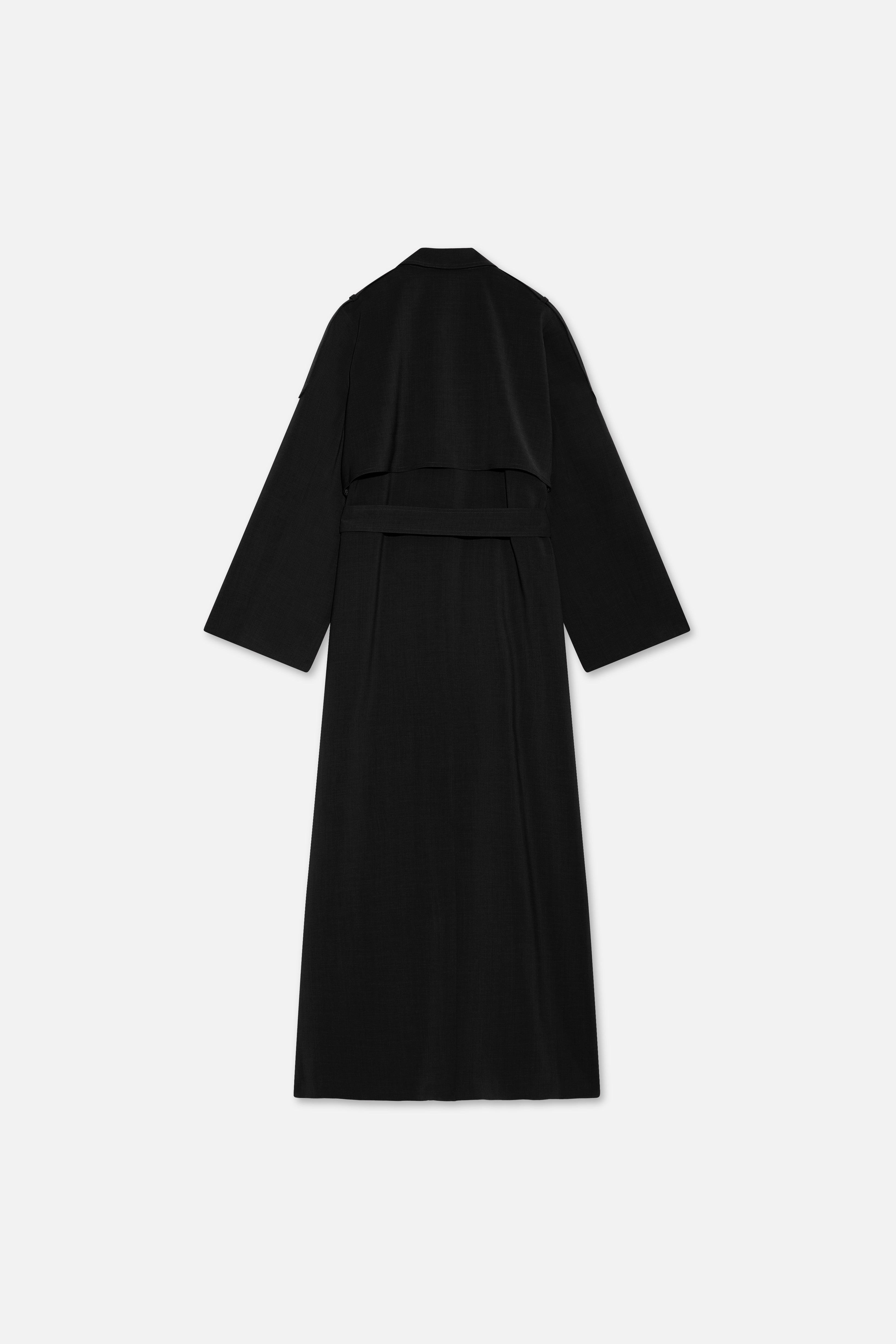 Trench Abaya | Black