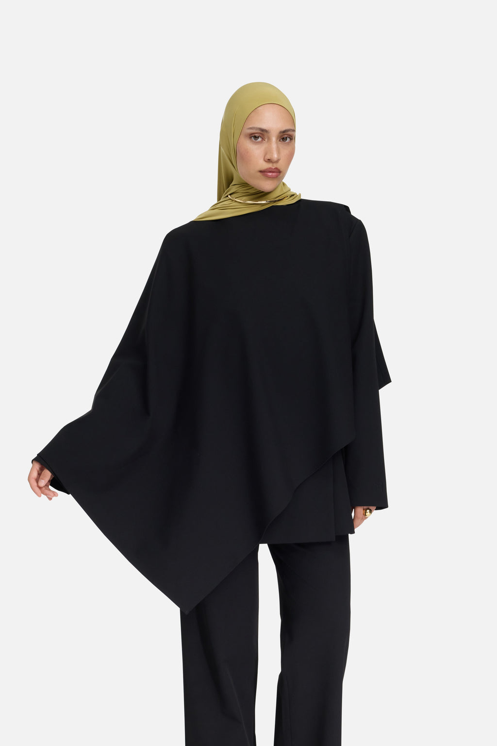 Tailored Cape | Black