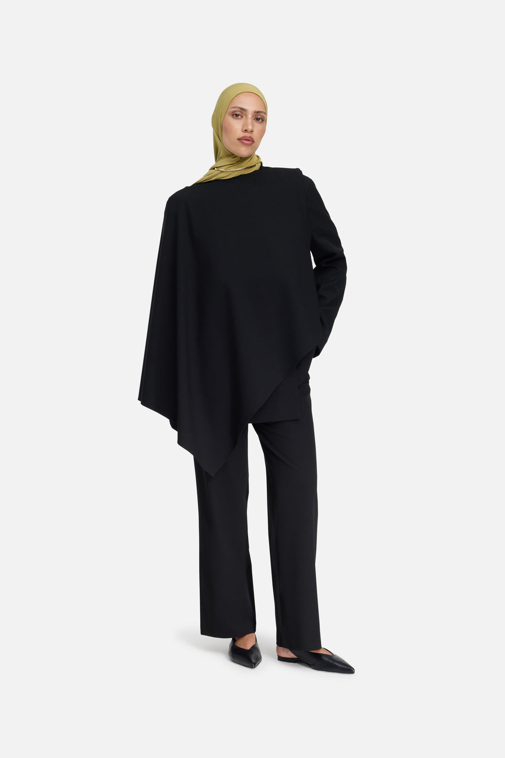 Tailored Cape | Black