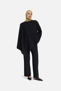 Tailored Cape | Black