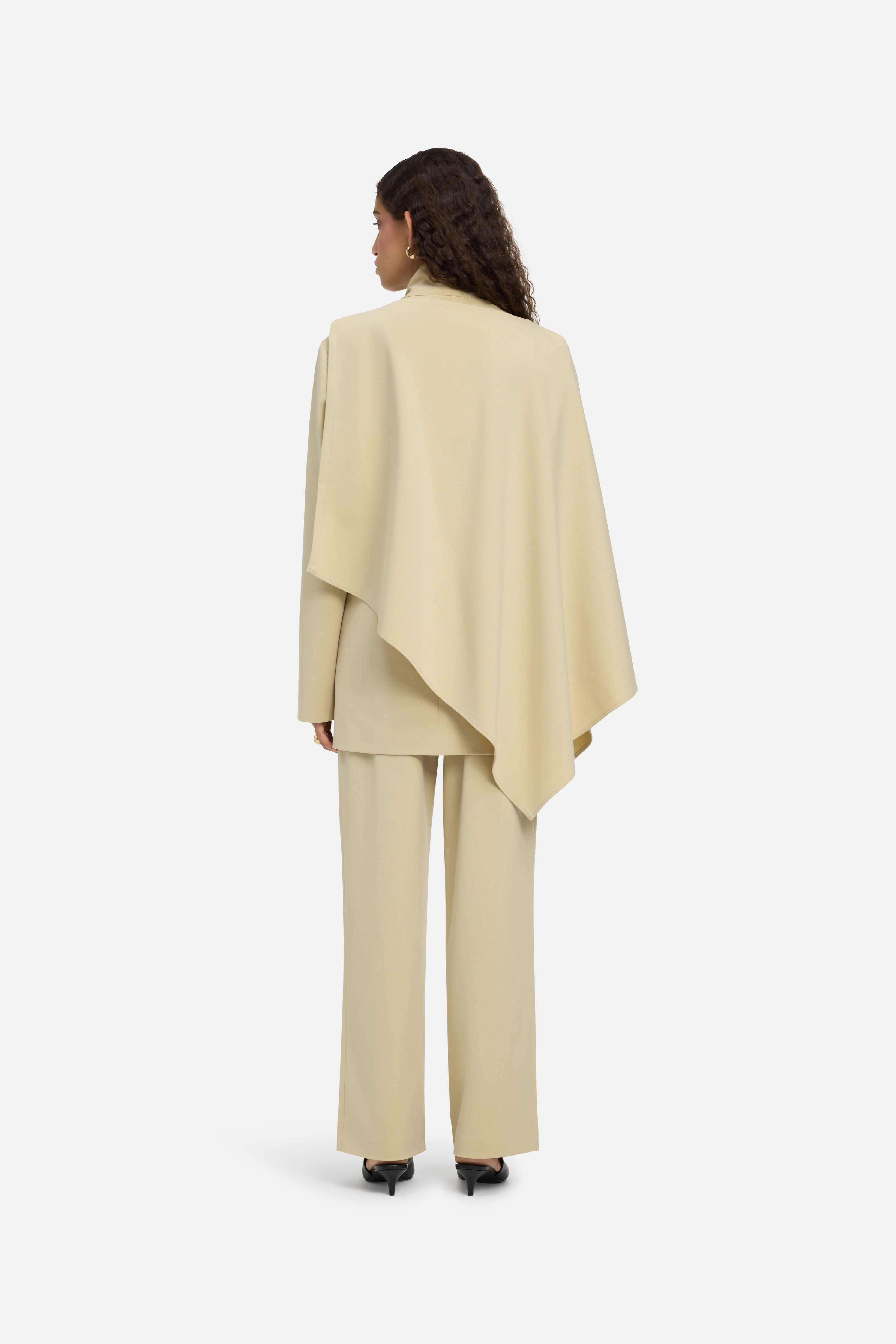 Tailored Cape | Desert Clay