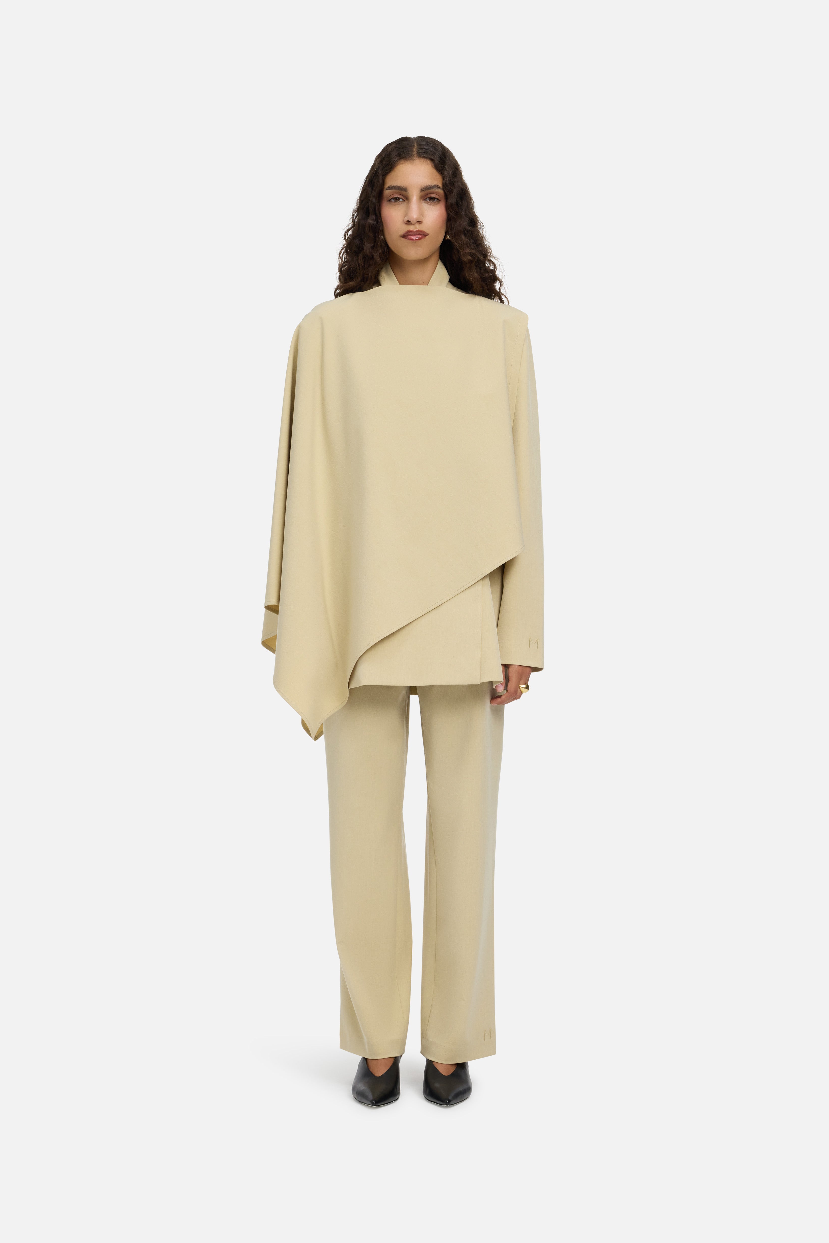 Tailored Cape | Desert Clay