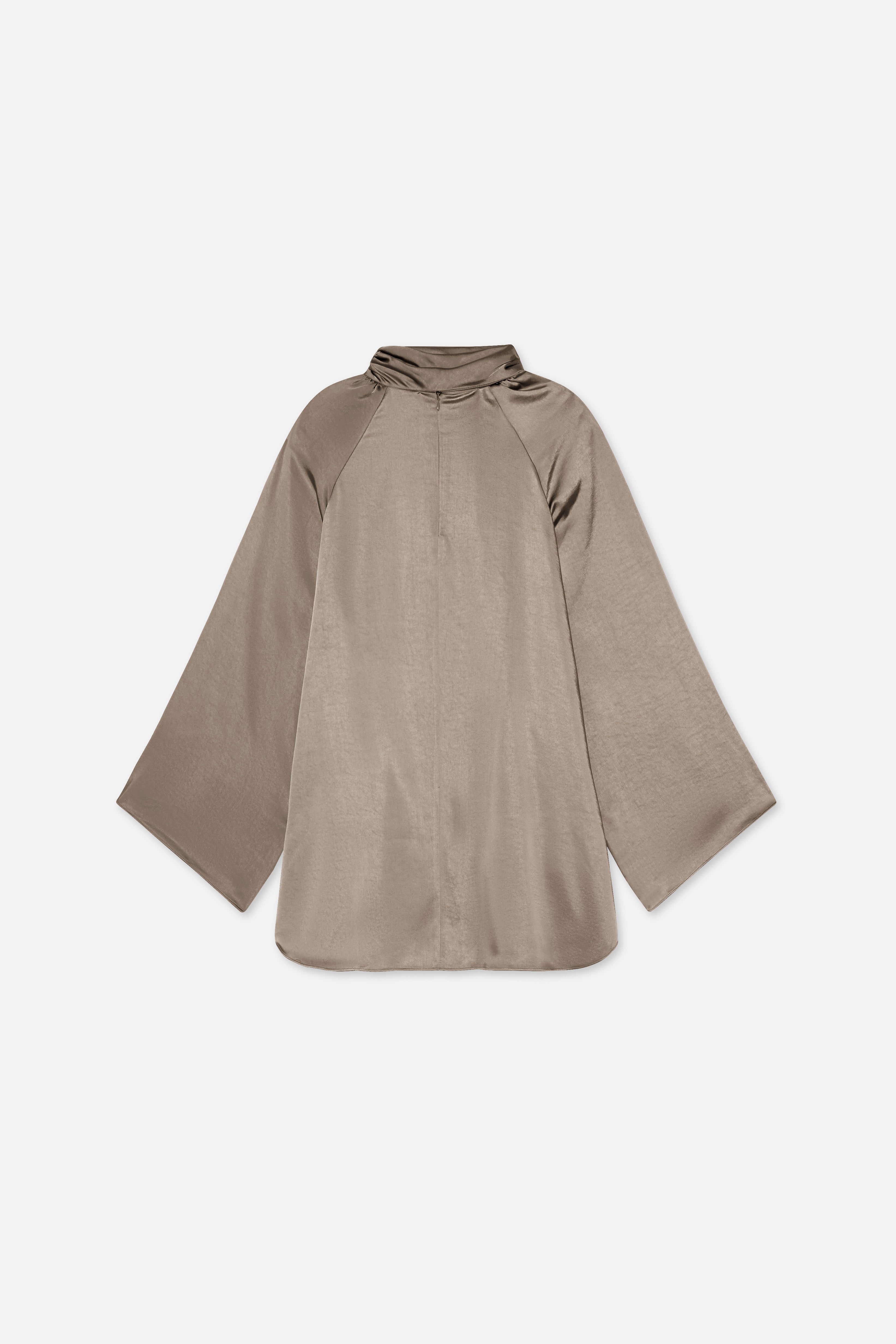 Volume Sleeve Blouse | Milky Cacao