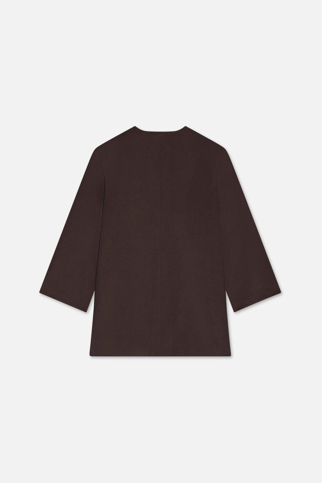 Wool Blend Sweater | Dark Brown