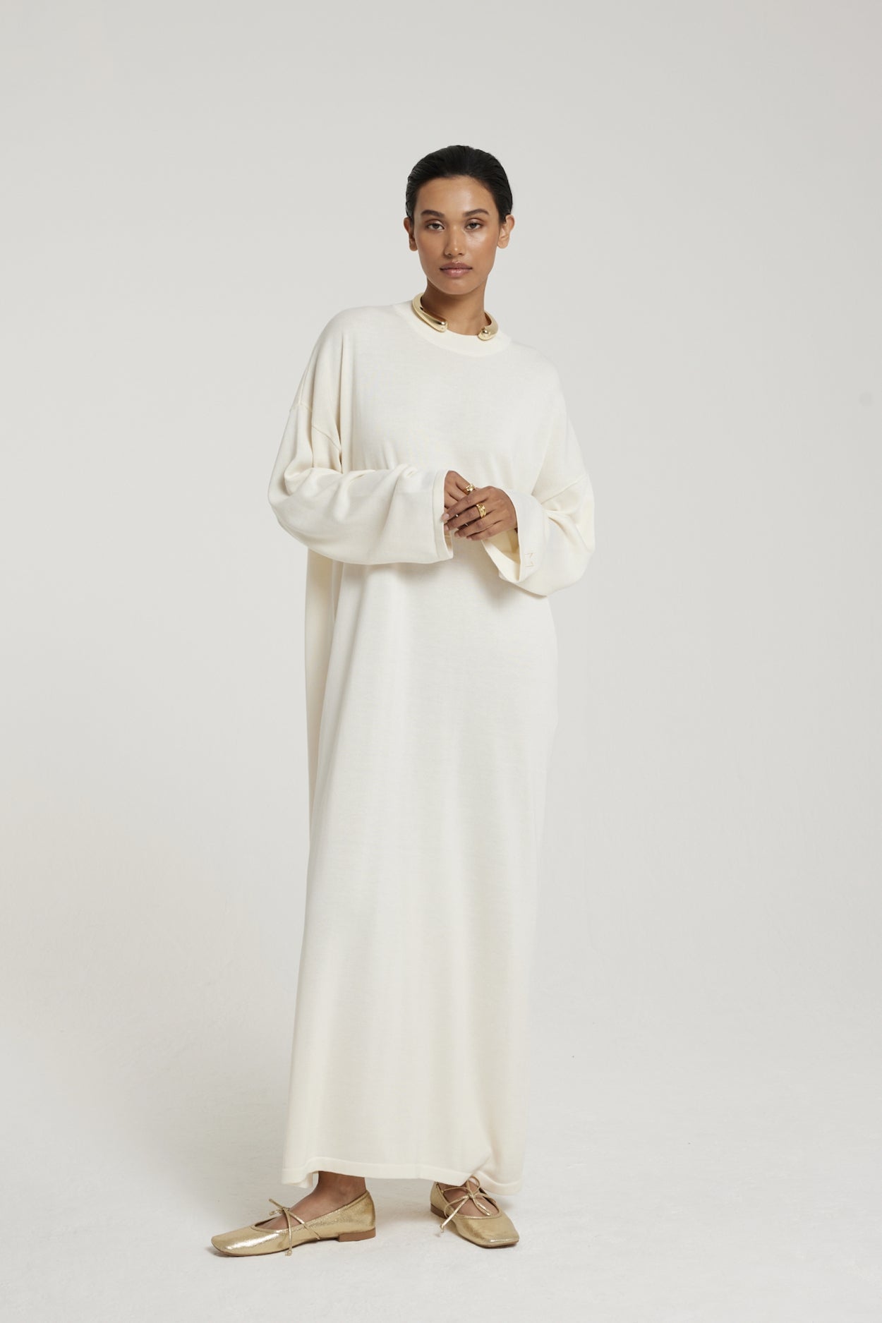 Knitted Dress | Off White