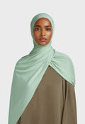 Bamboo Jersey Scarf | Lake